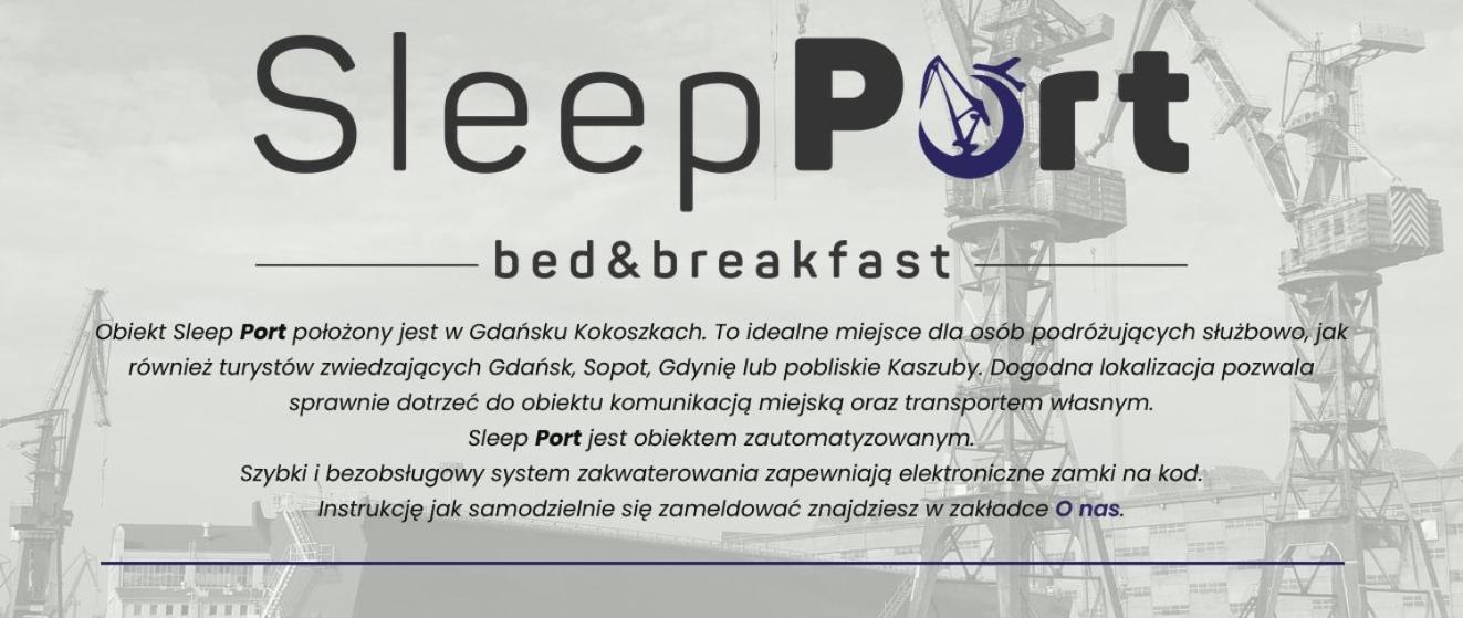 Sleep Port B&B - Bezplatny Parking グダニスク エクステリア 写真